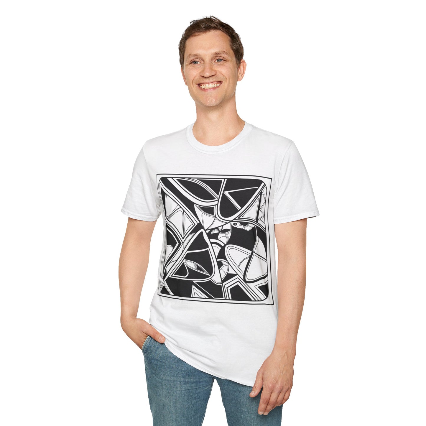 Front Print  Unisex Softstyle T-Shirt