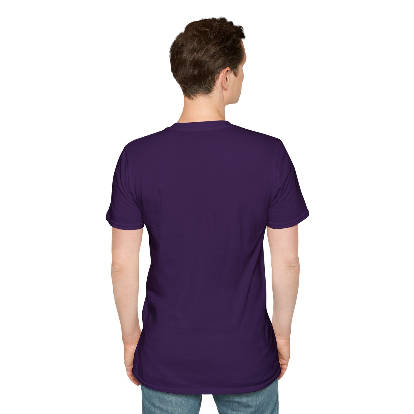 Blue Space Monkey Unisex Soft style T-Shirt #1