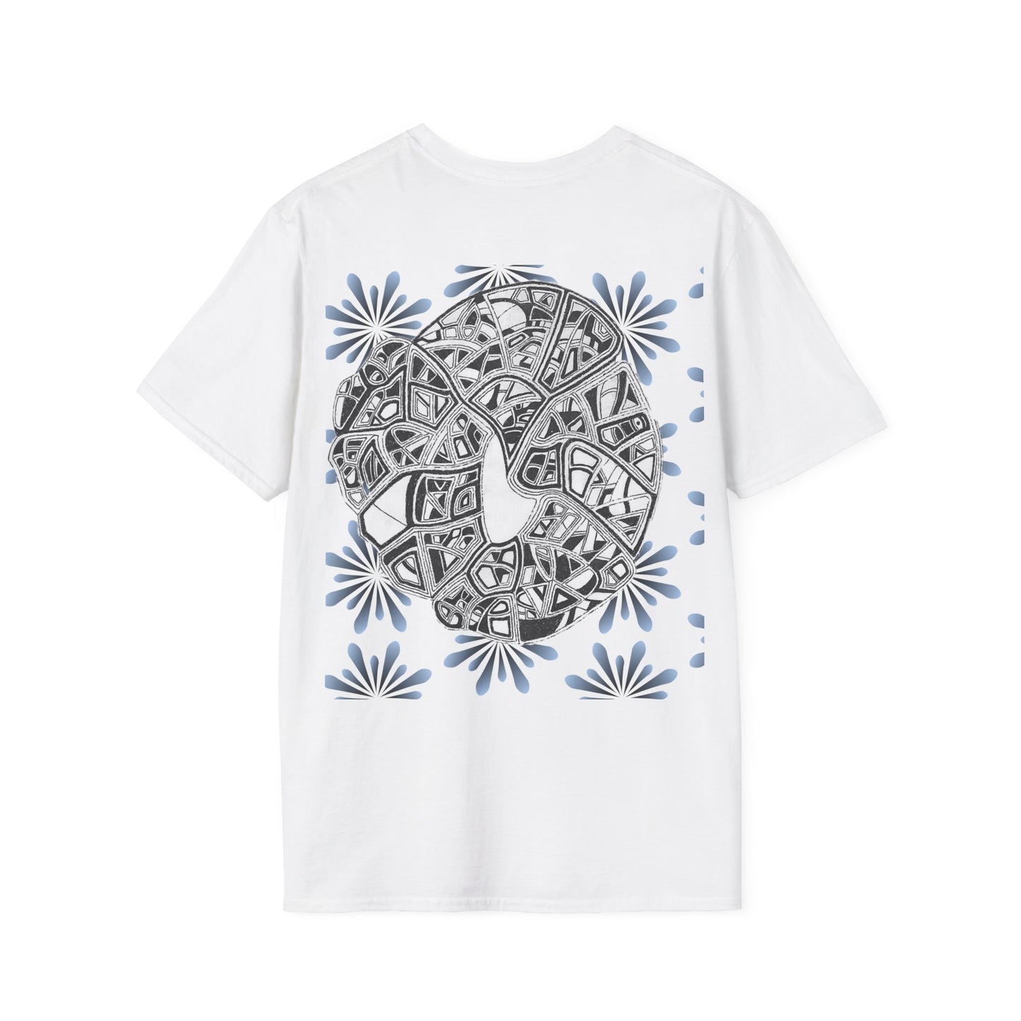 Back Print Unisex Softstyle T-Shirt