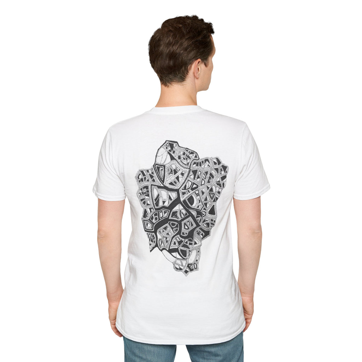 Back Print Unisex Softstyle T-Shirt