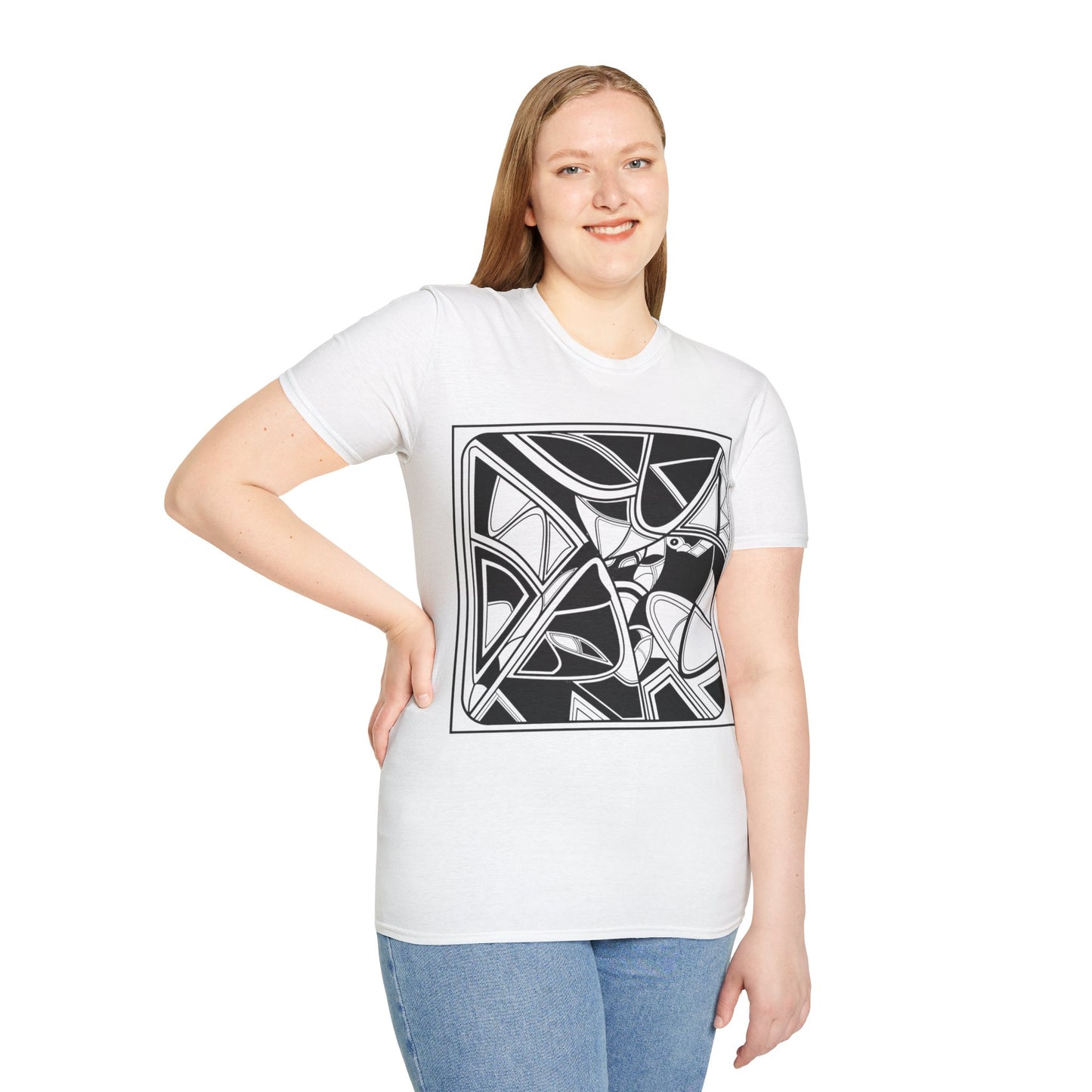 Front Print  Unisex Softstyle T-Shirt