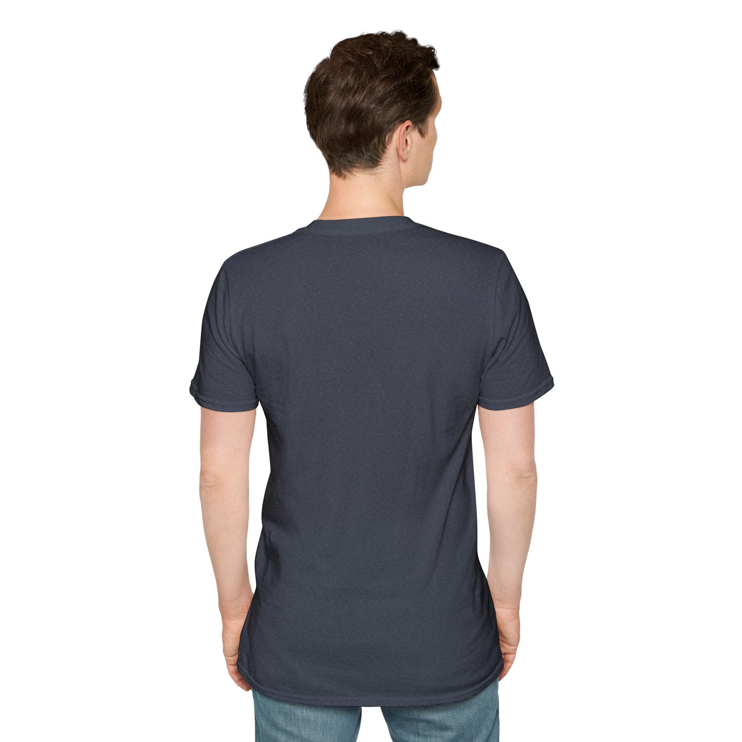 Blue Space Monkey Unisex Soft style T-Shirt #1