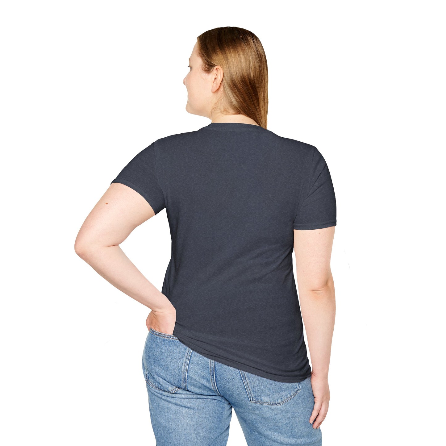 Blue Space Monkey Unisex Soft style T-Shirt #1