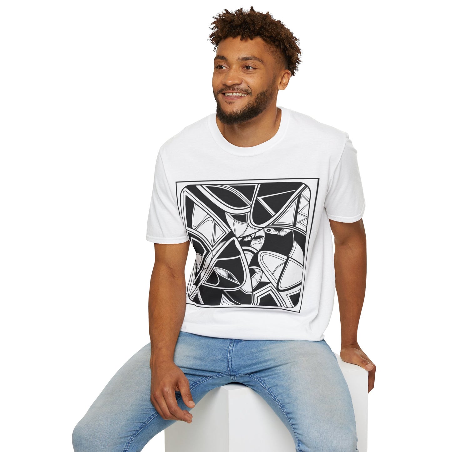 Front Print  Unisex Softstyle T-Shirt