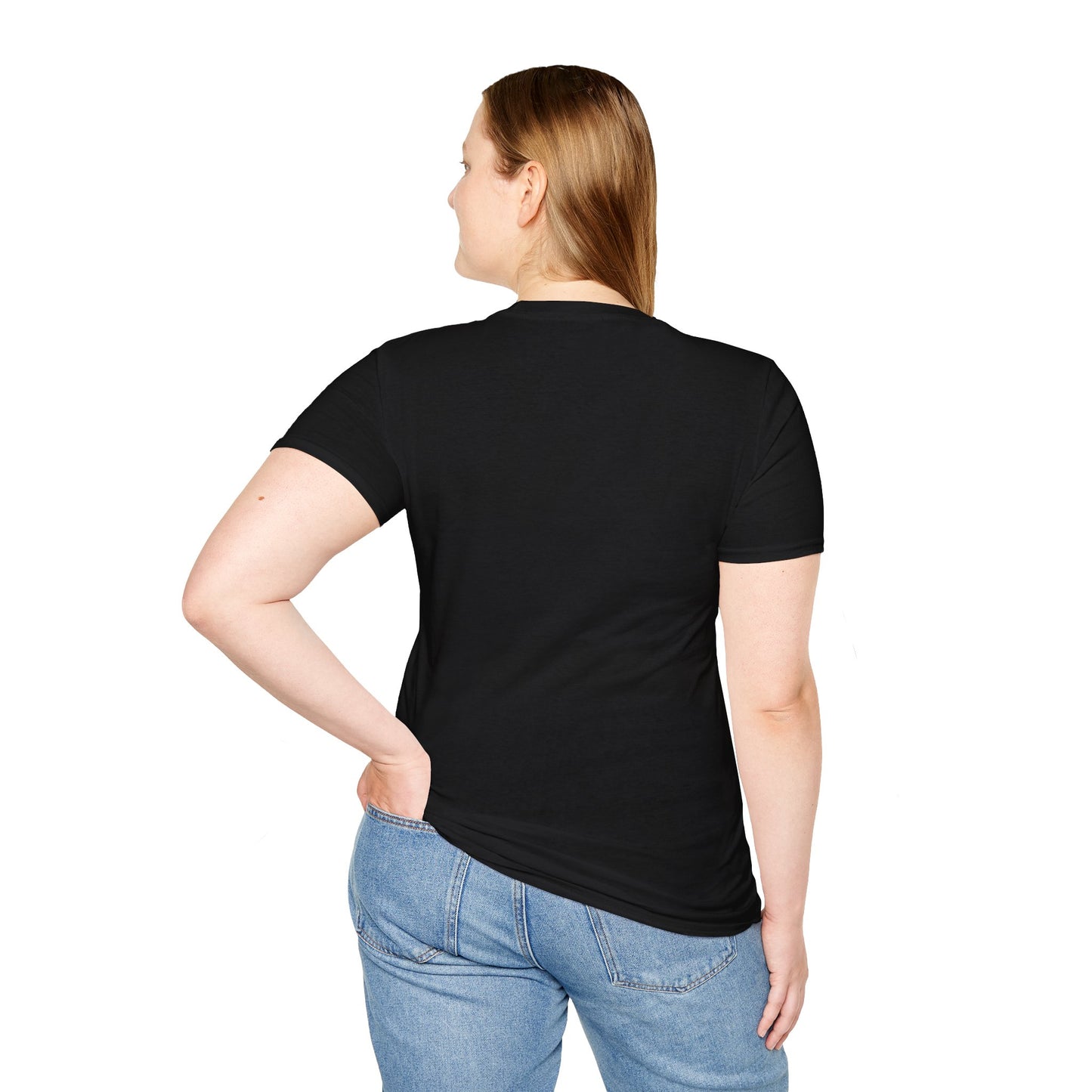 Blue Space Monkey Unisex Soft style T-Shirt #1