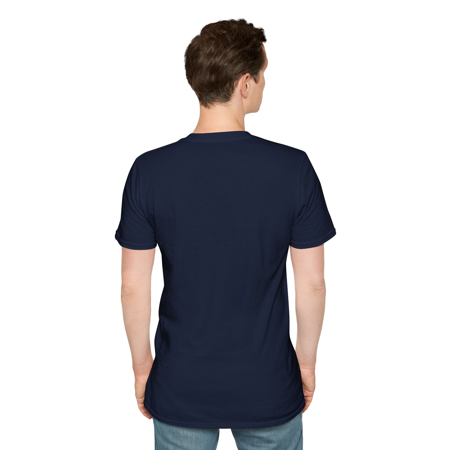 Blue Space Monkey Unisex Soft style T-Shirt #1