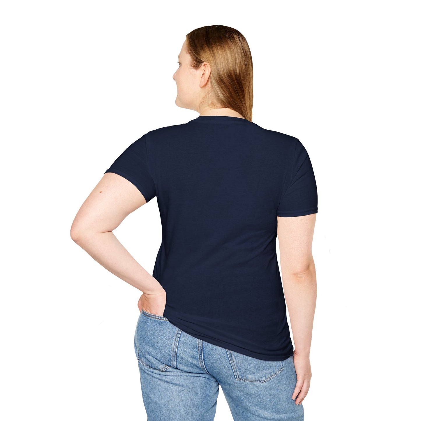 Blue Space Monkey Unisex Soft style T-Shirt #1